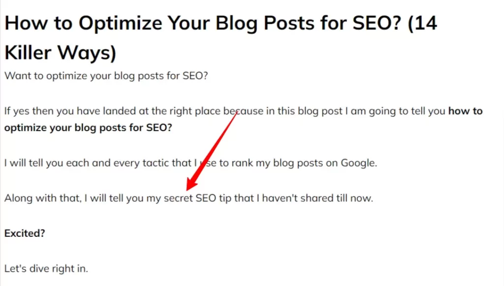 How to optimize blog posts for SEO?