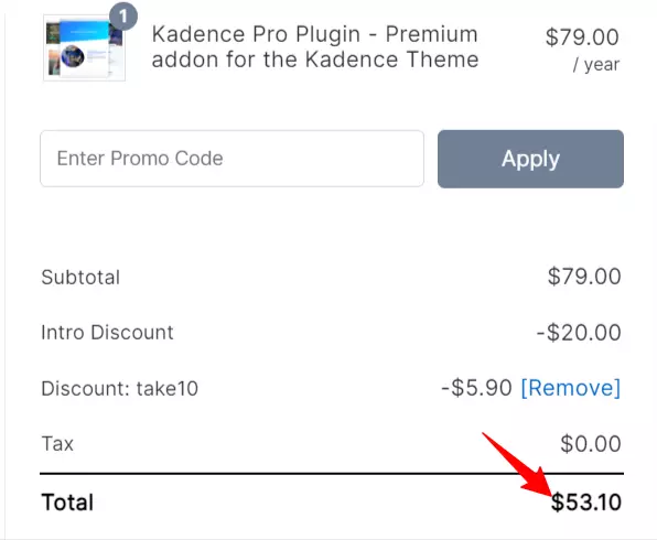 How to get discount on Kadence WP Theme?