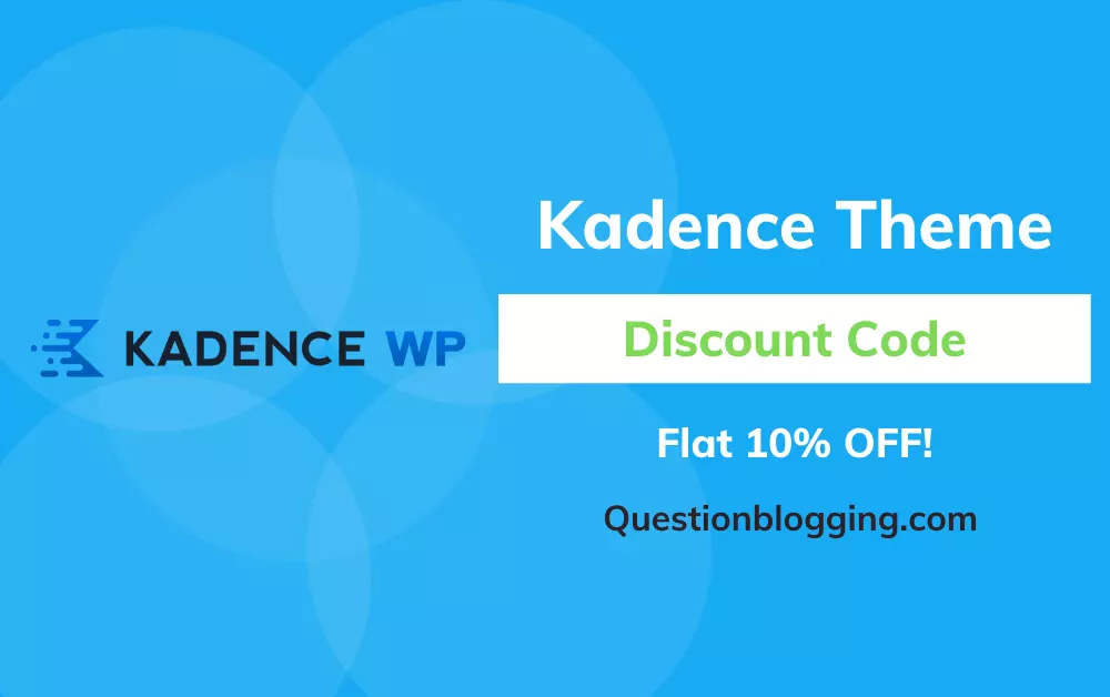 Kadence WP Discount Code: Save Big Now